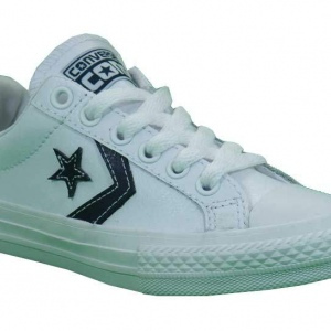 TENIS STAR PLAYER LAC WHITE/NAVI CONVERSE JUNIOR CHOCLO