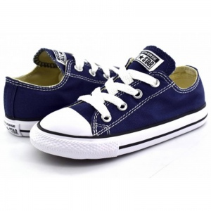 TENIS LONA AZUL CHOCLO CONVERSE INFANT CLASICO