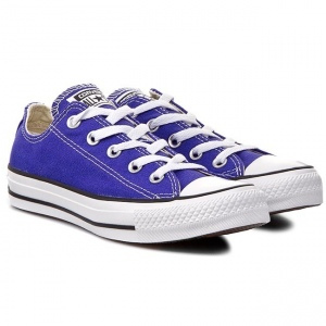 TENIS CT OX PERIWINKLE CONVERSE JUNIOR MORADO CLARO CHOCLO