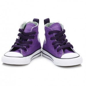 TENIS SIDE ZIP ALLIUM CONVERSE INFANT MORADO BOTA