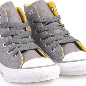 TENIS CT SIDE ZIP HI MASON CONVERSE JUNIOR GRIS BOTA